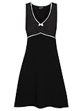 Pussy Deluxe Mini Dots Damen A-Linien-Kleid, Größe:M