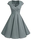 Bbonlinedress Vintage Kleid Damen Cocktailkleid Abendkleid...