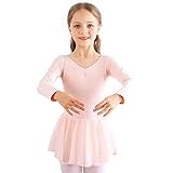 Kinder Ballettkleidung Mädchen Ballettkleid Langarm...