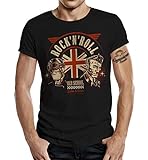 Rockabilly Fan T-Shirt: UK Rock N Roll 3XL