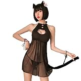 JasmyGirls Sexy Katze Cosplay Dessous Kleid Halloween Kawaii...
