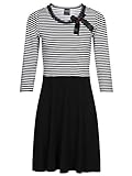 Pussy Deluxe Fine Stripes Damen A-Linien-Kleid, Größe:S