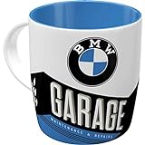Nostalgic-Art Retro Kaffee-Becher - BMW - Garage, Große...