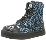 T.U.K. Shoes 7 Eye Kitty Sneaker, Boots Damen, Blau - Blau...