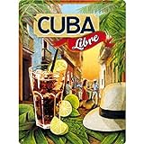 Nostalgic Art Retro Blechschild Cuba Libre – Geschenk-Idee...