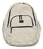 Vans Schooling 3 Backpack - White Black Hearts